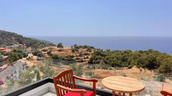 Faralya'da Engel Olmayan Deniz Manzaralı Muhteşem Villa